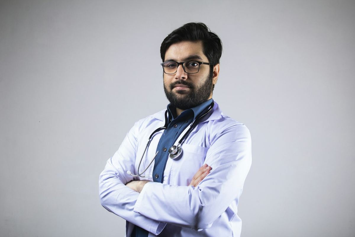 Retrato del Dr. Rulo, neurocirujano